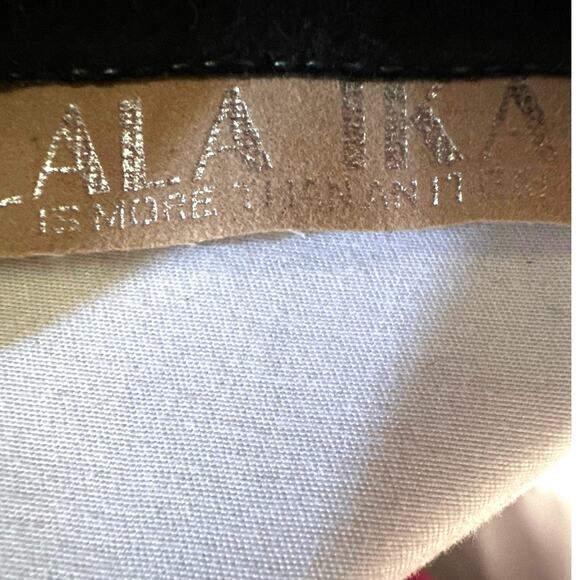 Lala Ikai Light pink suede ankle boots with pointed toe, ties up w/zip Brand new - Picture 10 of 12